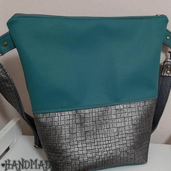 Handtasche  Schultertasche Umhängetasche Petrol